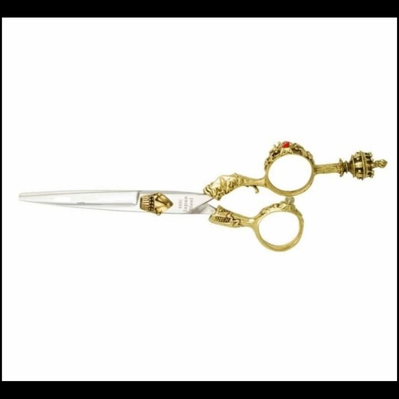 Barber Scissors Set Crown Handle Japanese Steel - Picture 5 of 6